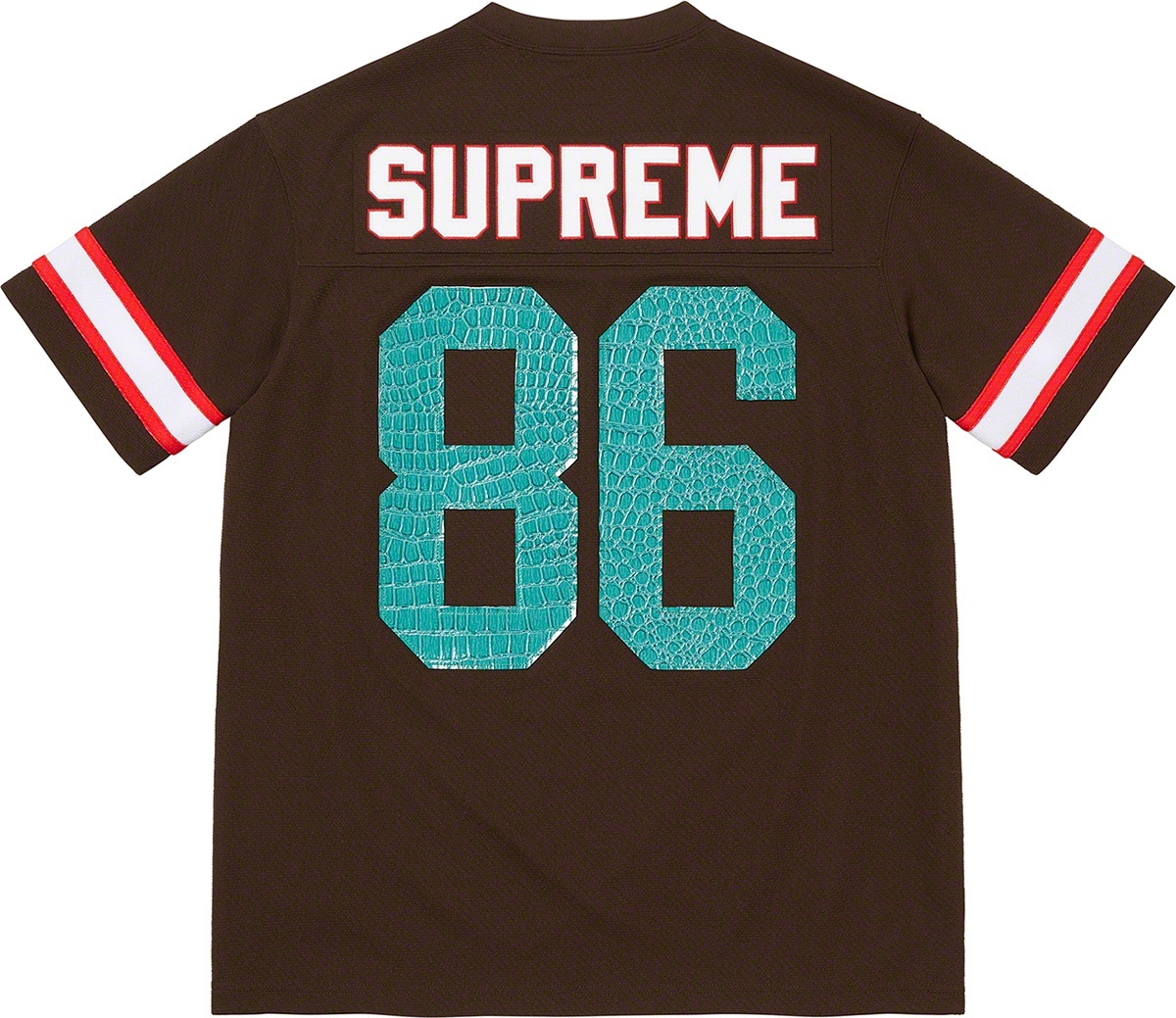 Faux Croc Football Jersey view 9